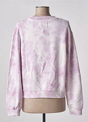 Sweat-shirt violet CEMI pour femme seconde vue