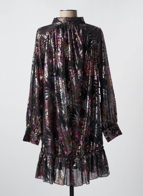 Robe mi-longue noir FOUDRE BY AURELIE VAN DAELEN pour femme