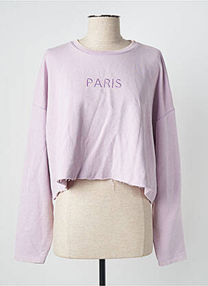 Sweat-shirt violet ONLY femme