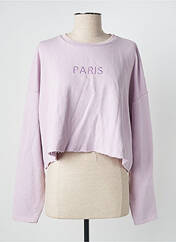 Sweat-shirt violet ONLY pour femme seconde vue