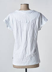 T-shirt blanc R.EV 1703 BY REMCO EVENPOEL  pour femme seconde vue