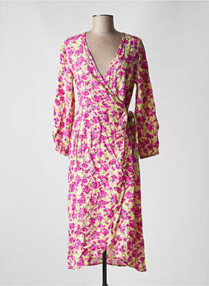 Robe longue jaune ONLY femme