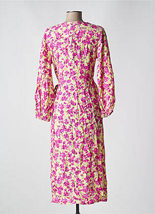 Robe longue jaune ONLY femme
