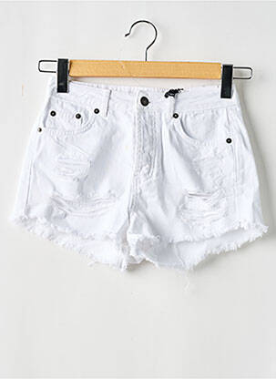 Short blanc SUBDUED femme