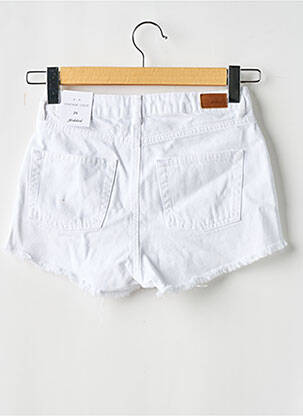 Short blanc SUBDUED femme