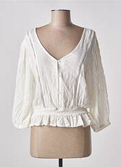 Blouse blanc HAILYS pour femme seconde vue