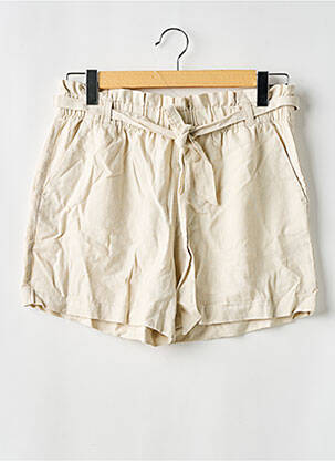 Short beige JACQUELINE DE YONG pour femme