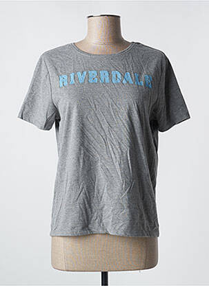 T-shirt gris RIVERDALE femme