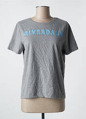 T-shirt gris RIVERDALE pour femme seconde vue