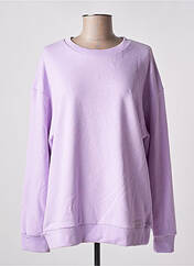 Sweat-shirt violet HAILYS pour femme seconde vue