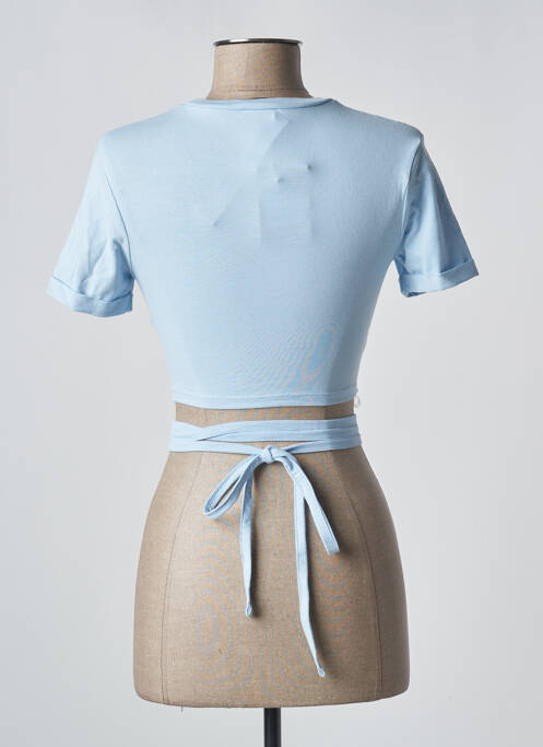 Crop top bleu TALLY WEIJL pour femme