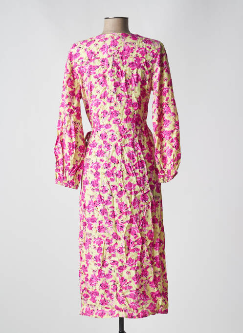 Robe longue jaune ONLY pour femme