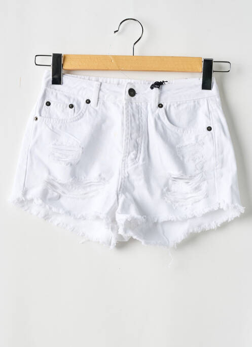 Short blanc SUBDUED pour femme