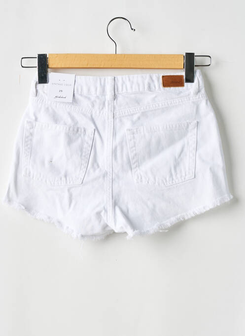 Short blanc SUBDUED pour femme