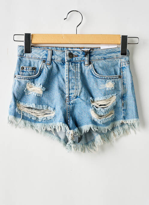 Short bleu SUBDUED pour femme