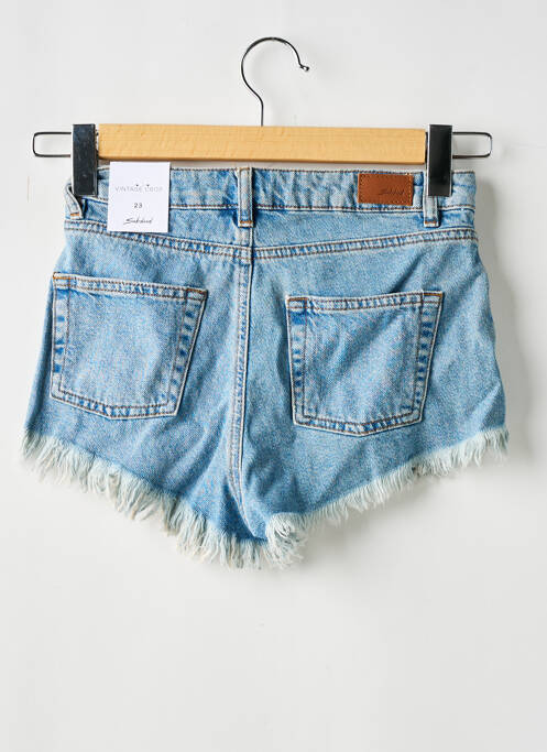 Short bleu SUBDUED pour femme