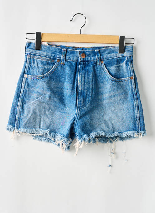 Short bleu WRANGLER pour femme