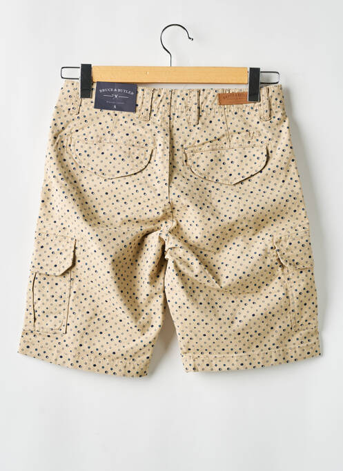 Short beige BRUCE & BUTLER  pour homme