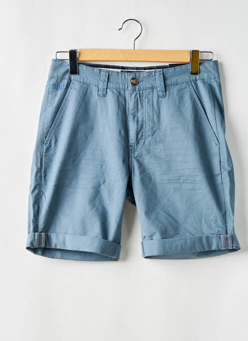 Short bleu BRUCE & BUTLER  pour homme