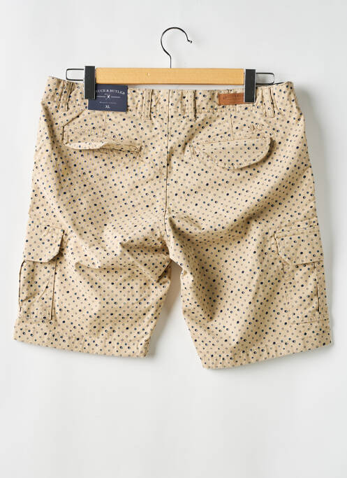 Short beige BRUCE & BUTLER  pour homme