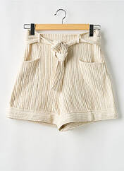 Short beige FOUDRE BY AURELIE VAN DAELEN pour femme seconde vue