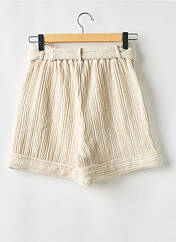 Short beige FOUDRE BY AURELIE VAN DAELEN pour femme seconde vue