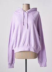 Sweat-shirt violet HAILYS pour femme seconde vue