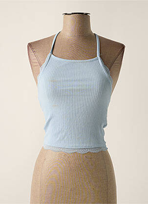 Crop top bleu TALLY WEIJL femme