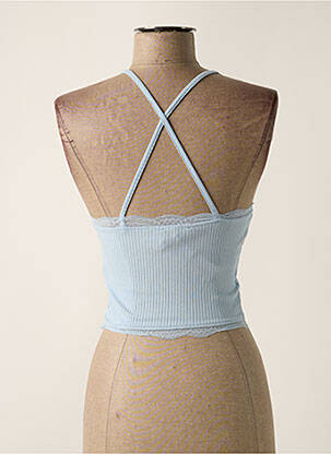 Crop top bleu TALLY WEIJL femme