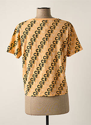 T-shirt orange CEMI femme