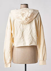 Sweat-shirt beige ONLY pour femme seconde vue