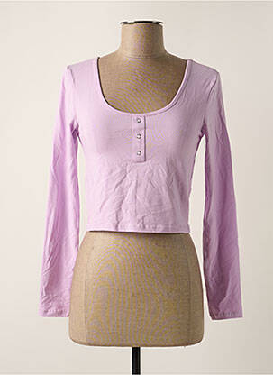 T-shirt violet ONLY femme