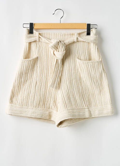 Short beige FOUDRE BY AURELIE VAN DAELEN pour femme