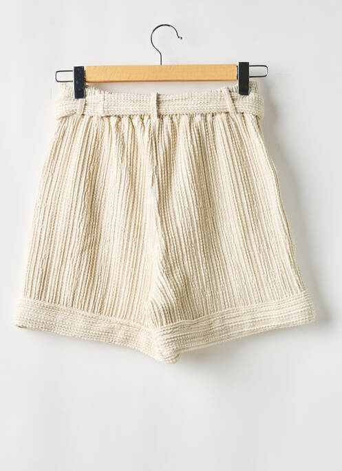 Short beige FOUDRE BY AURELIE VAN DAELEN pour femme
