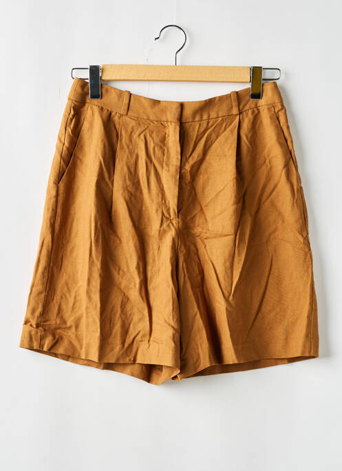 Short marron MANGO pour femme