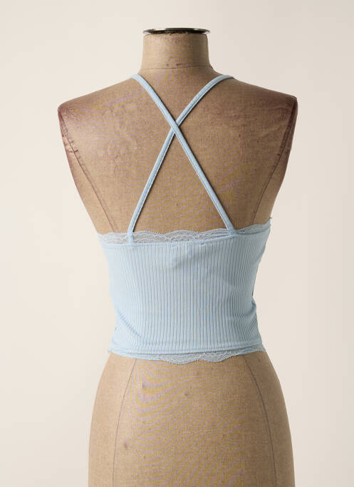 Crop top bleu TALLY WEIJL pour femme