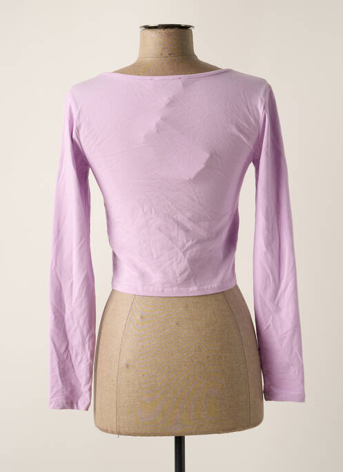 T-shirt violet ONLY pour femme