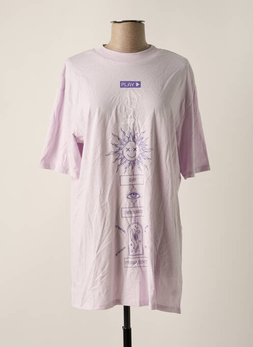 T-shirt violet TALLY WEIJL pour femme