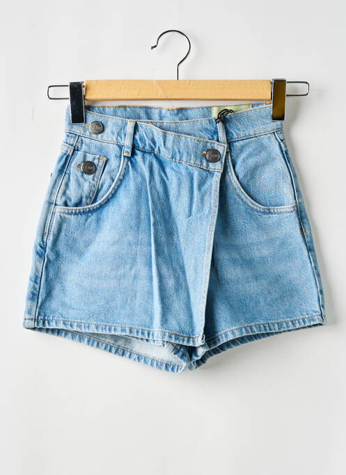 Short bleu CEMI pour femme