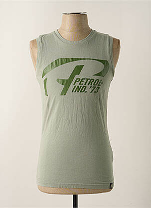 T-shirt vert PETROL INDUSTRIES homme