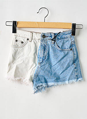 Short bleu SUBDUED femme