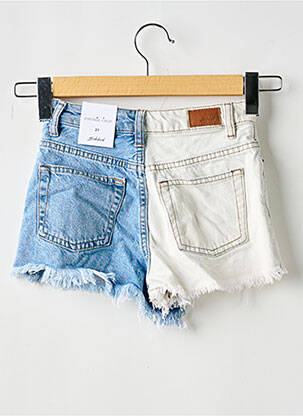 Short bleu SUBDUED femme