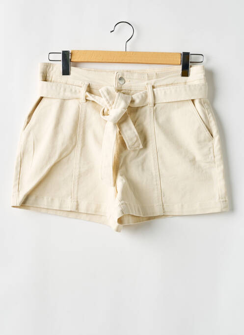 Short beige ONLY pour femme