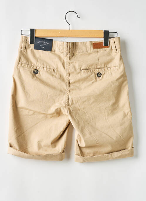 Short beige BRUCE & BUTLER  pour homme