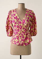 Blouse jaune ONLY pour femme seconde vue