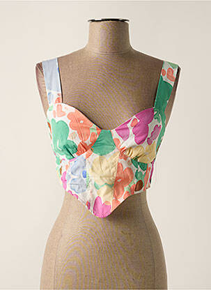 Blouse blanc NEON & NYLON femme