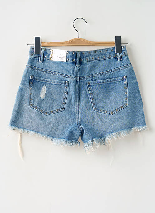 Short bleu ONLY pour femme
