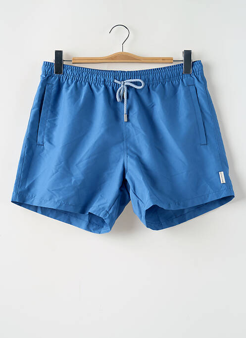 Short de bain bleu BRUCE & BUTLER  pour homme