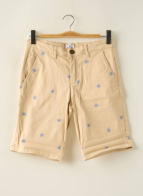 Short beige JACK & JONES pour homme