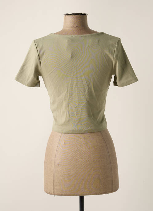 Crop top vert TALLY WEIJL pour femme